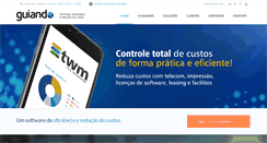 Desktop Screenshot of guiandotelecom.com.br